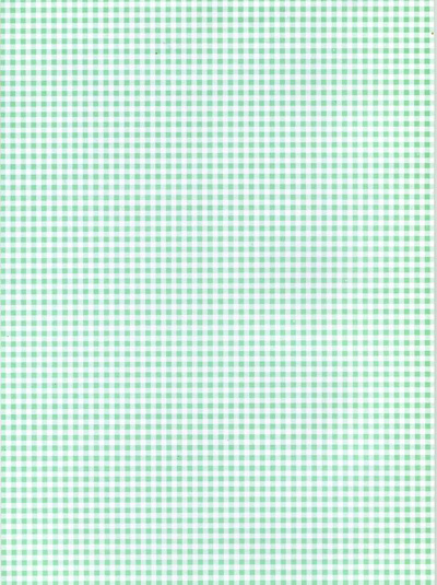 Backing Paper A4 - Green Gingham